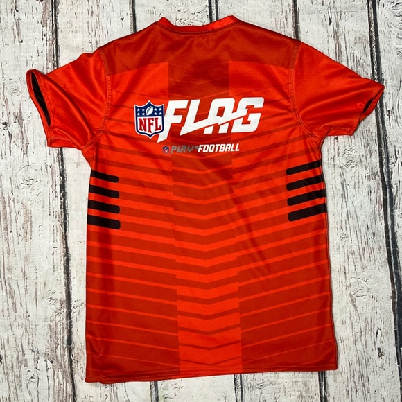 Cleveland Browns NFL Flag Football Youth Boys Kids Reversible Jersey - Picture 3 of 6